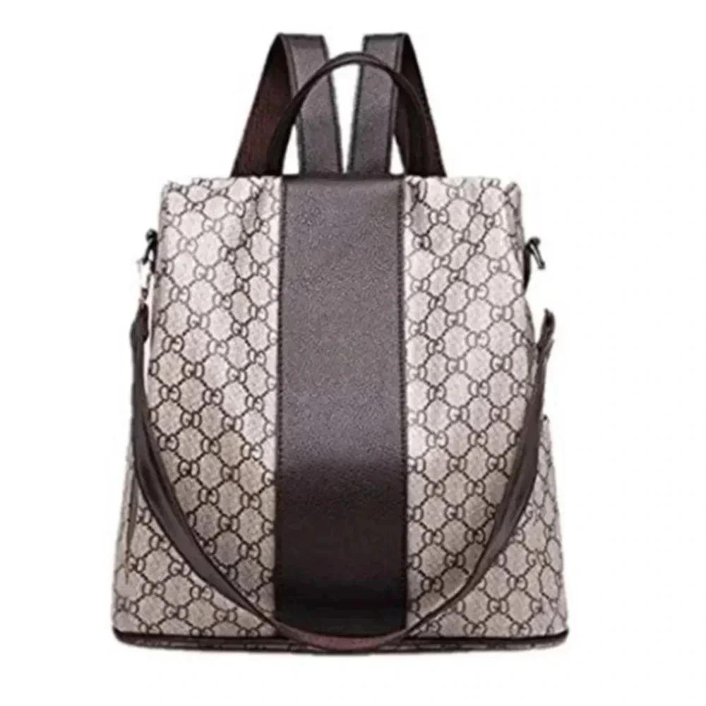 GD BROWN BACKPACK PURSE - Picture 2 of 5